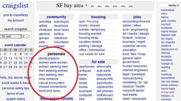  Craigslist Personals 