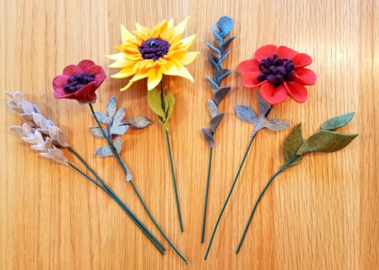 Felt Flower Projects