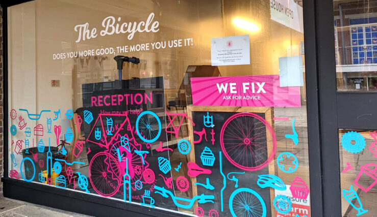 Opt for Window Graphics to Showcase Your Mobile App, Social Media Presence, and More